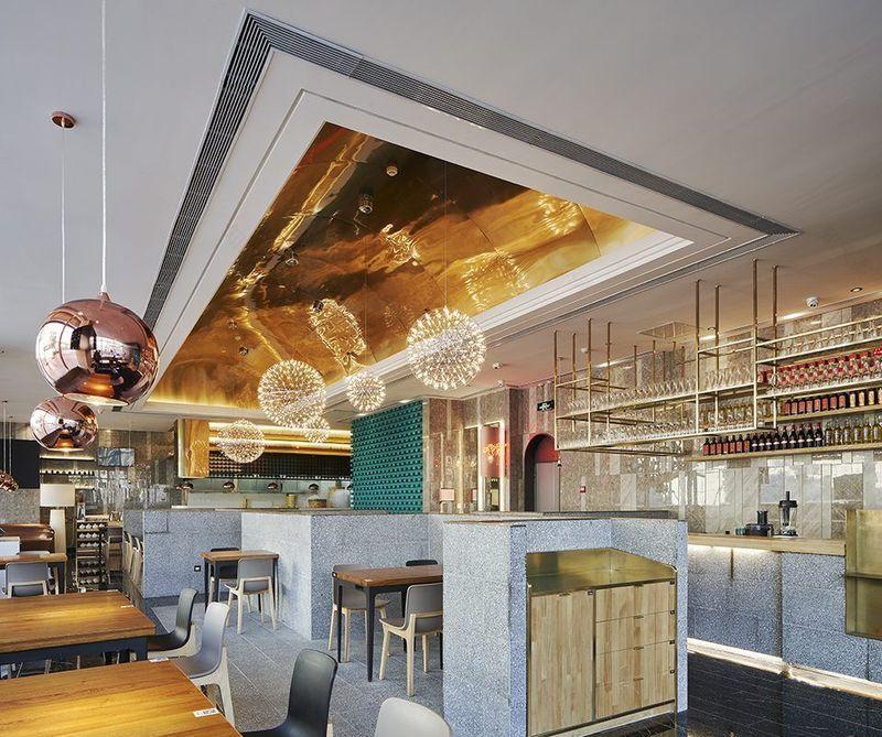 小资情调美食广场设计 | 传统与现代的完美融合-13