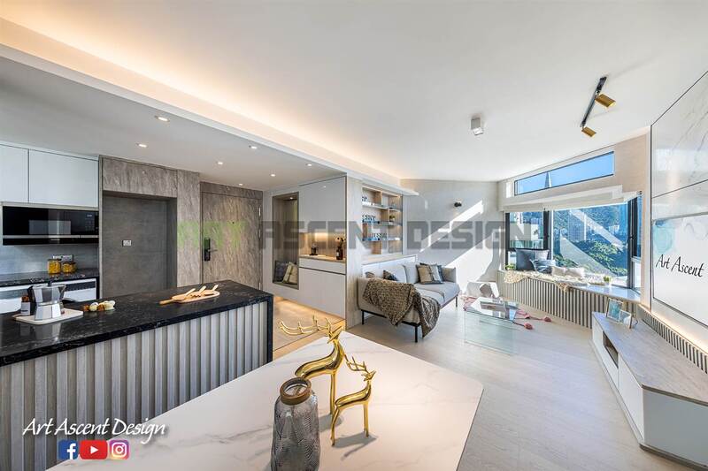 大坑光明台装修设计案例-17