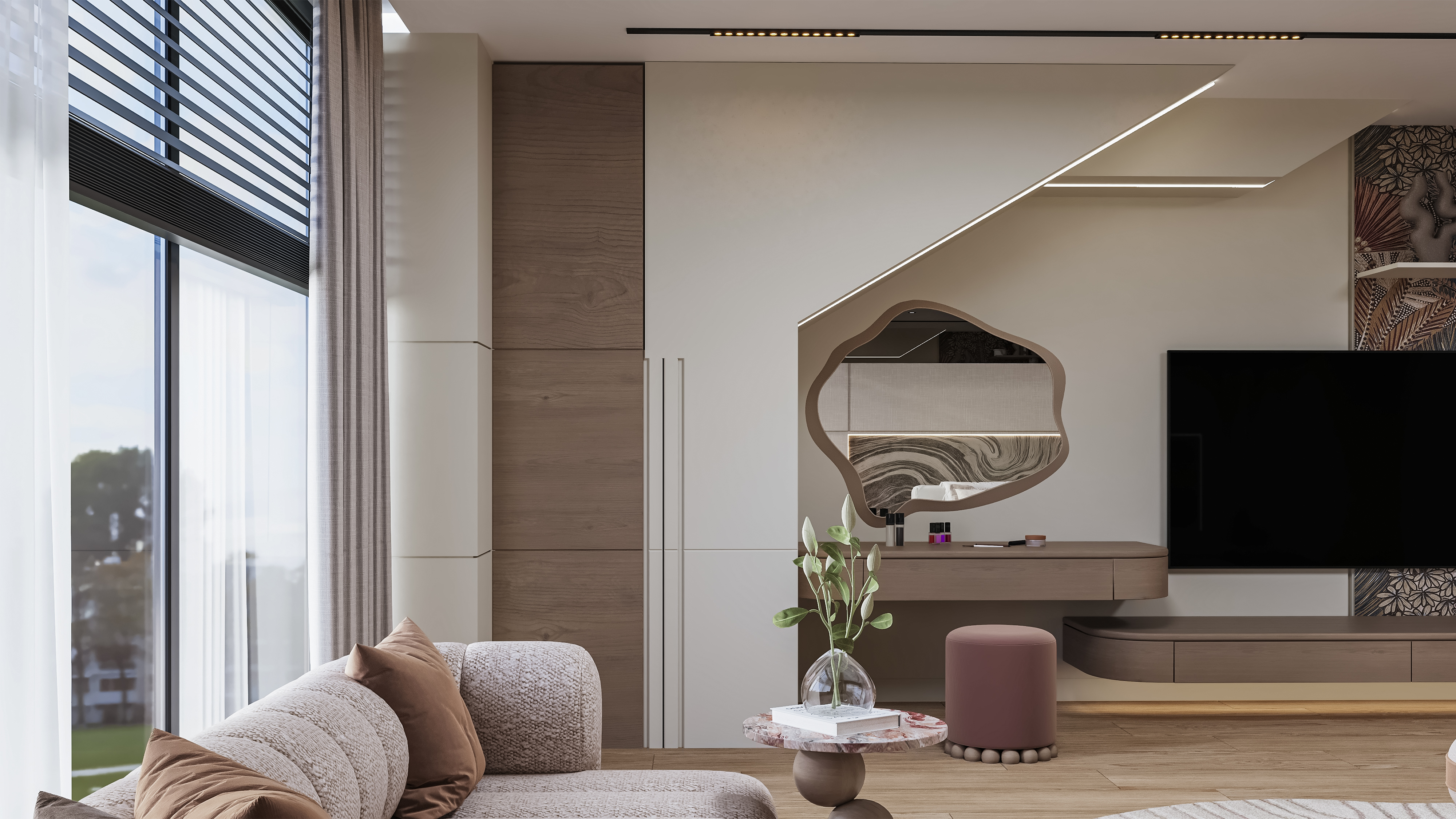 温馨主卧丨法国巴黎丨MENNA TAREK-5