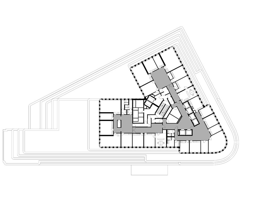 Hotel Concorde（现Sofitel Hotel）丨德国柏林丨kleihues+kleihues,建筑师Jan Kleihues-22