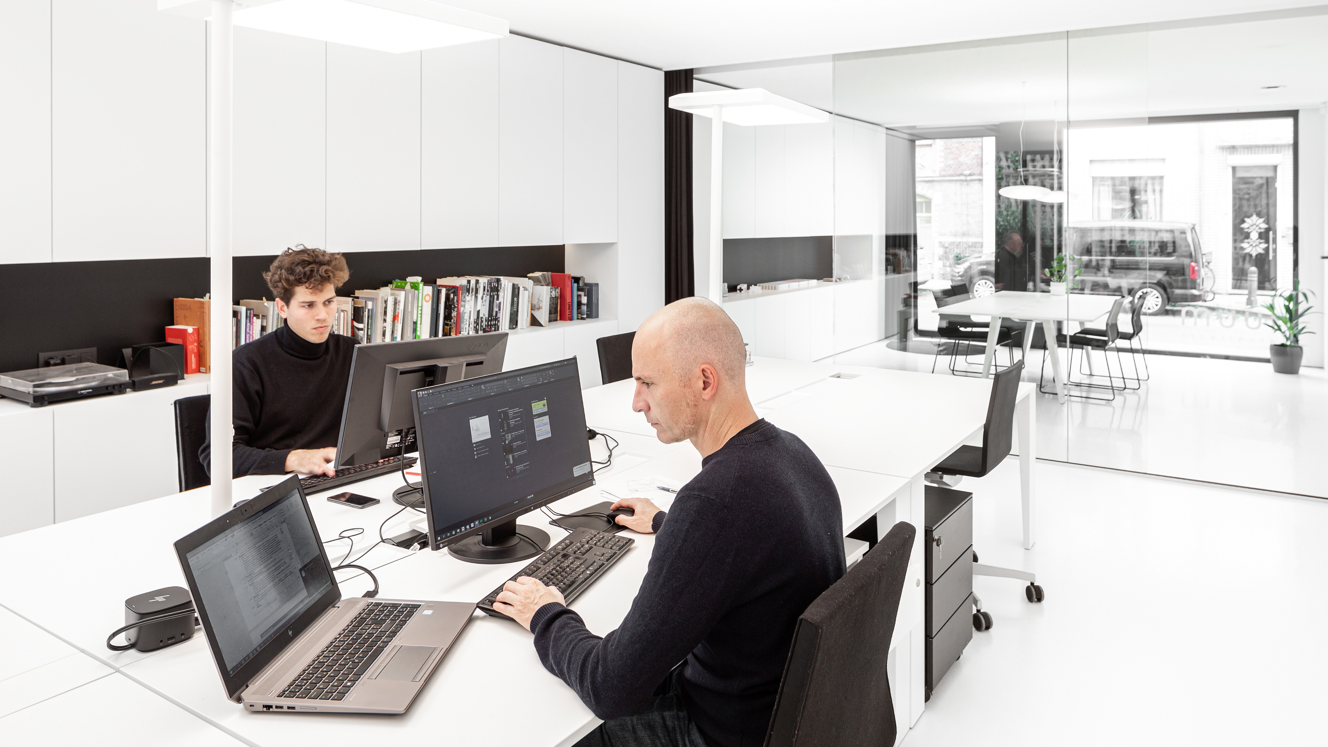 luum architects 打造未来感办公建筑丨比利时-20