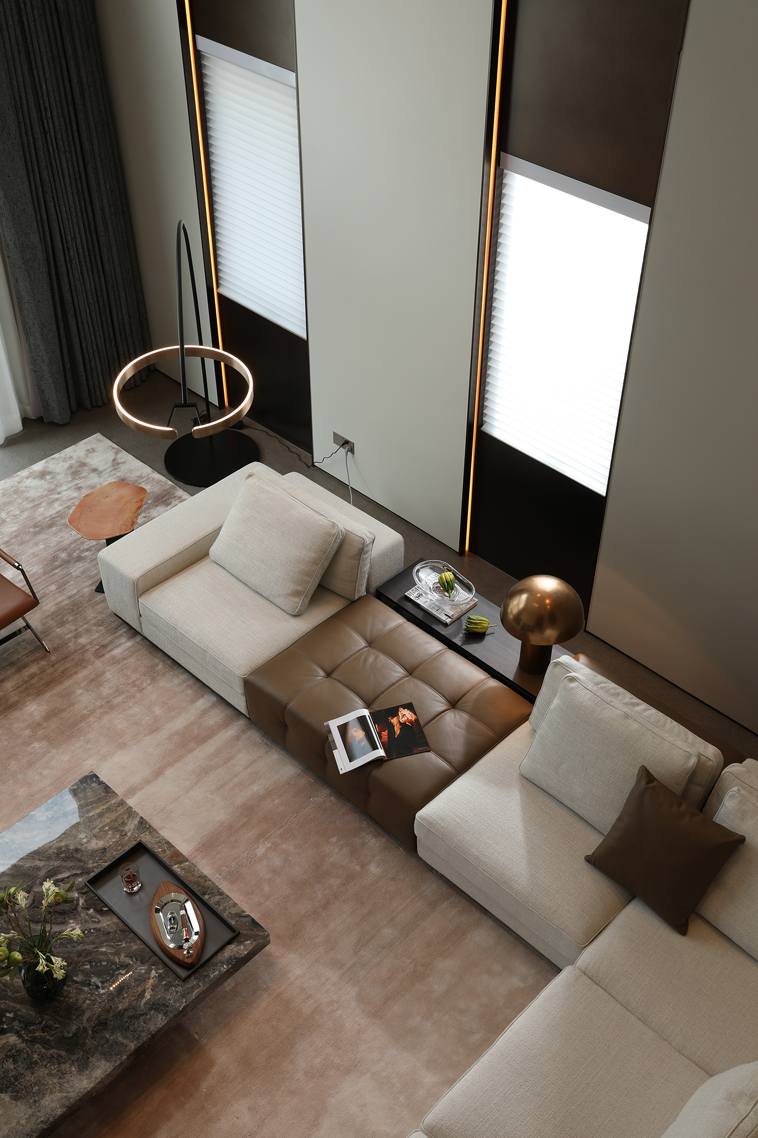 广州1800m²现代别墅丨中国广州丨设计总监李光玉,软装赵苗苗等-49