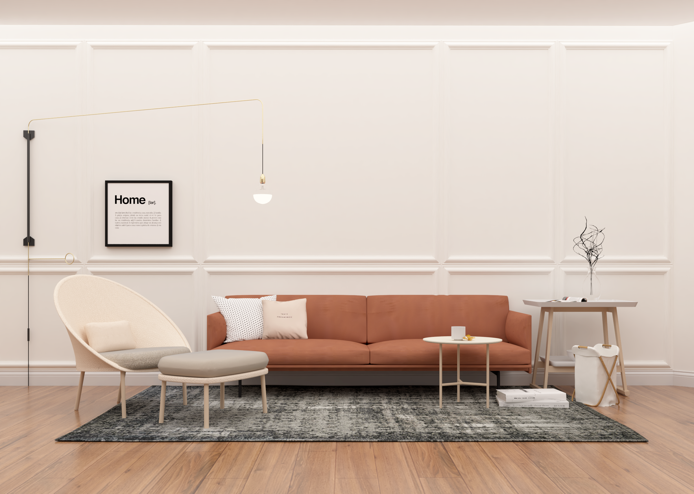 Family Room Interior Rendering-0