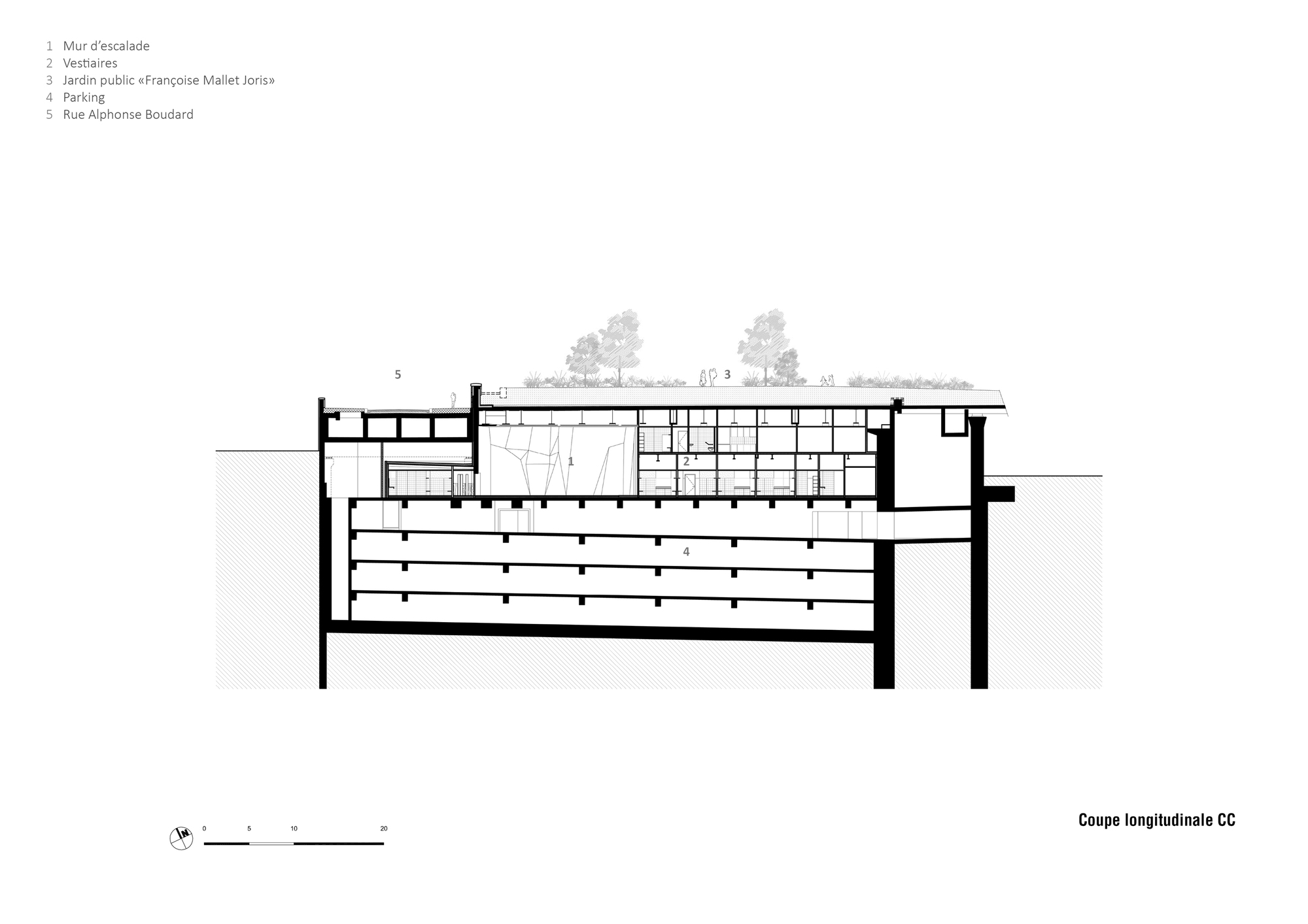 Charcot 体育中心丨法国巴黎丨ODILE+GUZY architectes-39