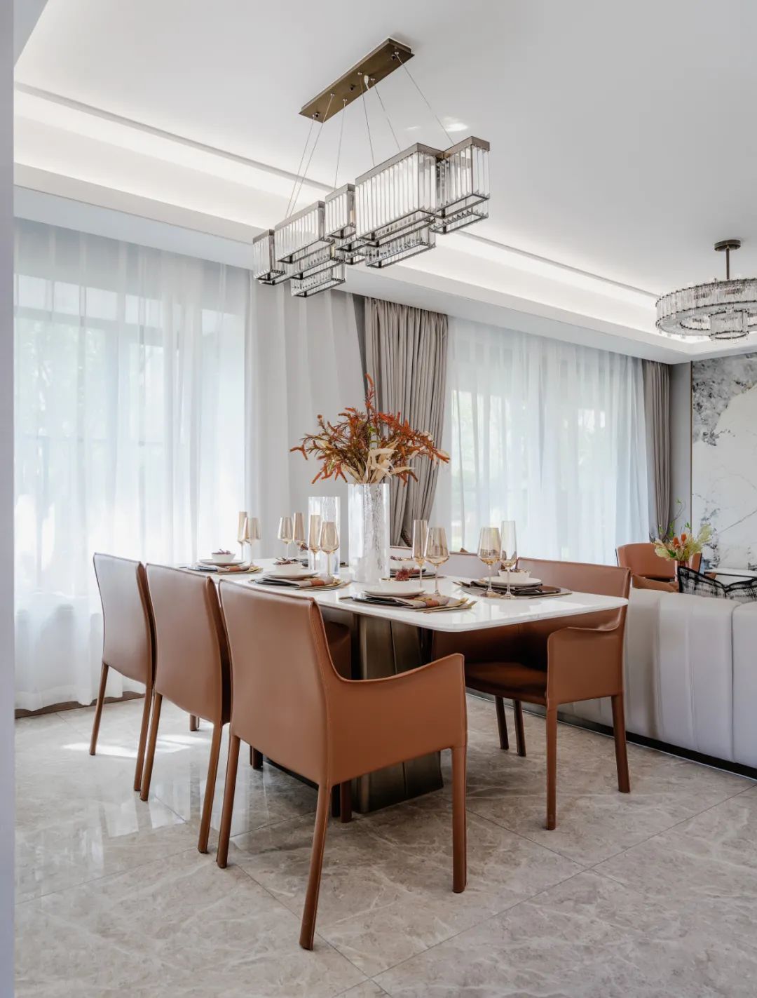 龙湖金地天曜城样板间 B1,C1 户型丨中国东莞丨元禾大千(软装),深圳市意巢空间设计有限公司(硬装)-37