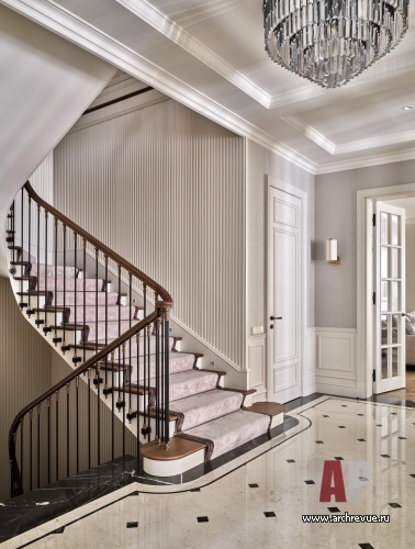 “Лесной Пейзаж  2”别墅区美式古典风格郊区别墅丨俄罗斯莫斯科-34