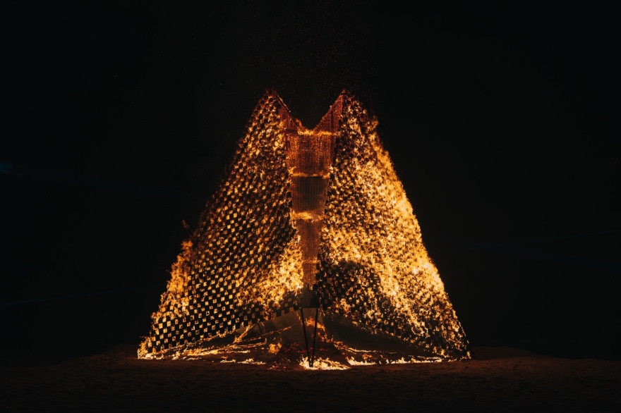 火翼·2024 阿那亚戏剧节海边篝火丨中国秦皇岛丨合木建筑工作室-43