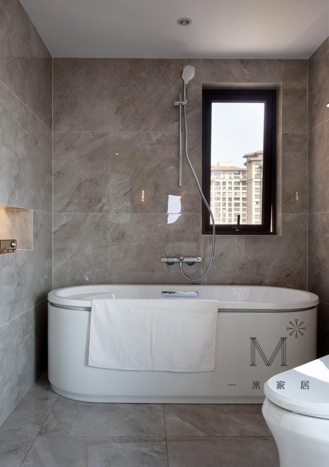 平层丨【一米家居】琉光240㎡现代美式-8