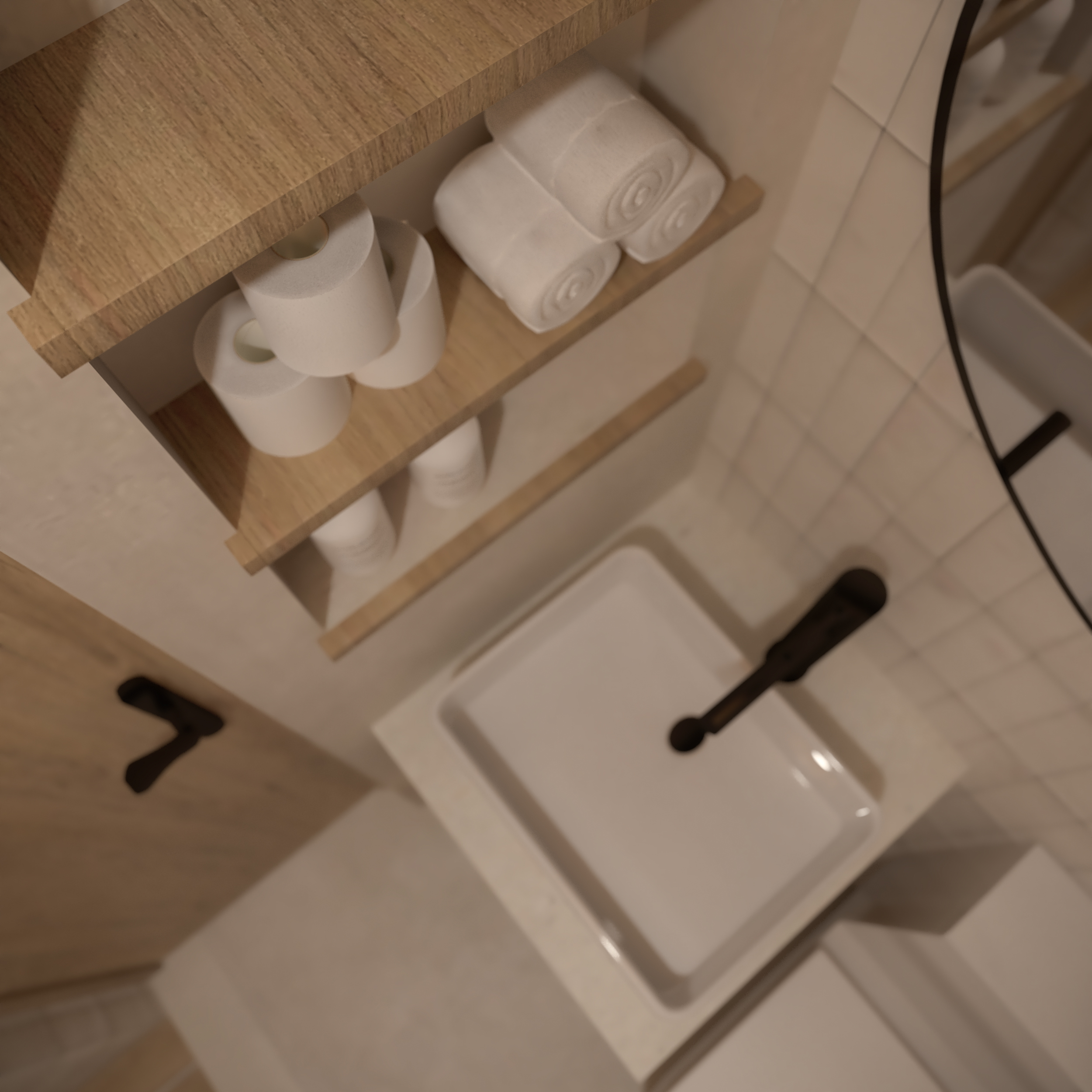 波西米亚风格浴室丨秘鲁利马丨Site Studio-3