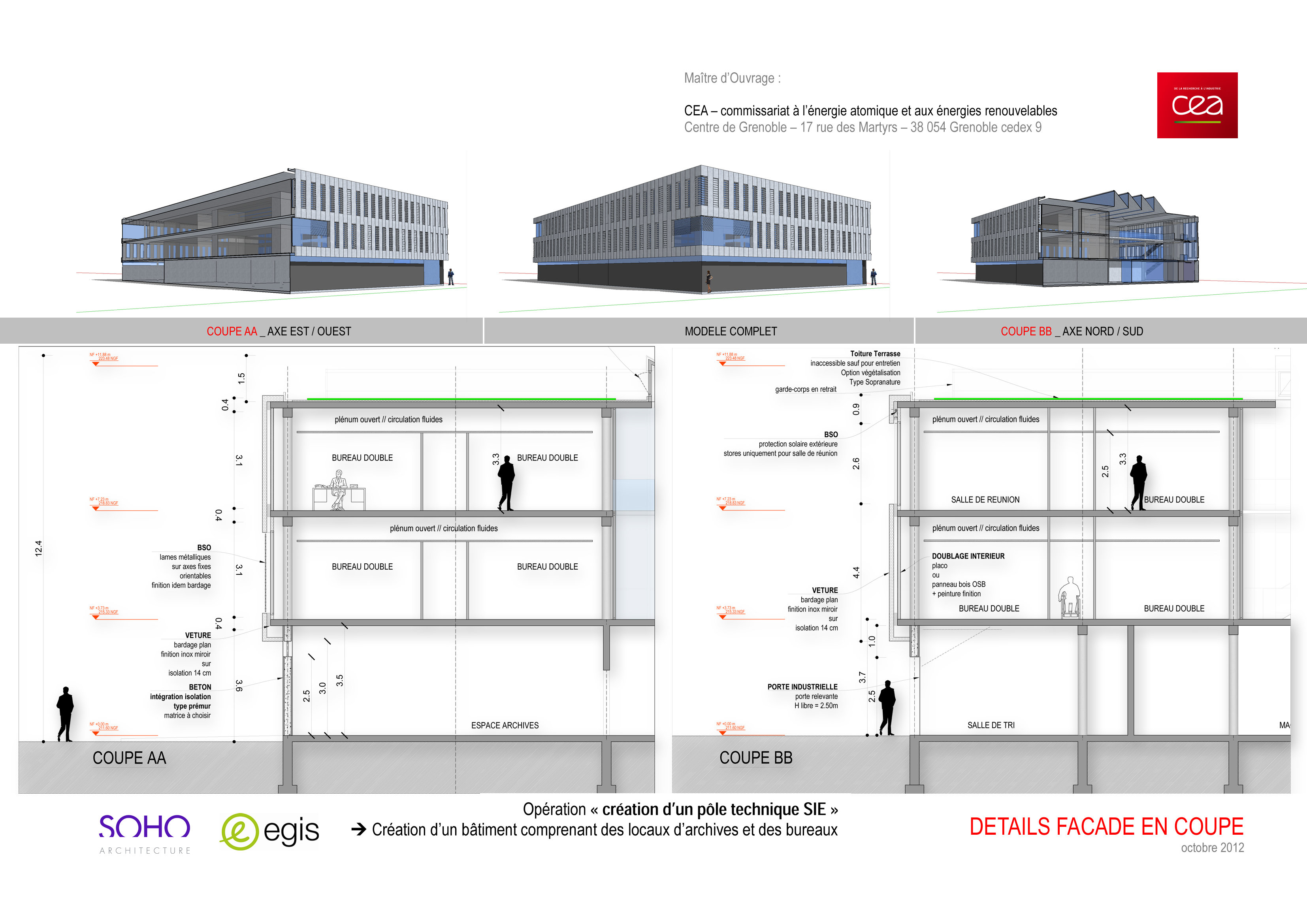 SOHO 建筑 | 格勒诺布尔 CEA 办公空间概念设计-5