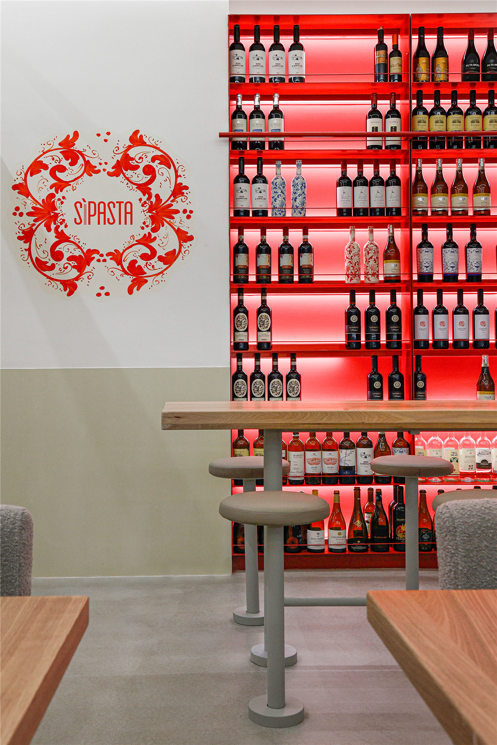 SìPASTA 色意面餐厅丨中国北京丨RAMOPRIMO 设计-25