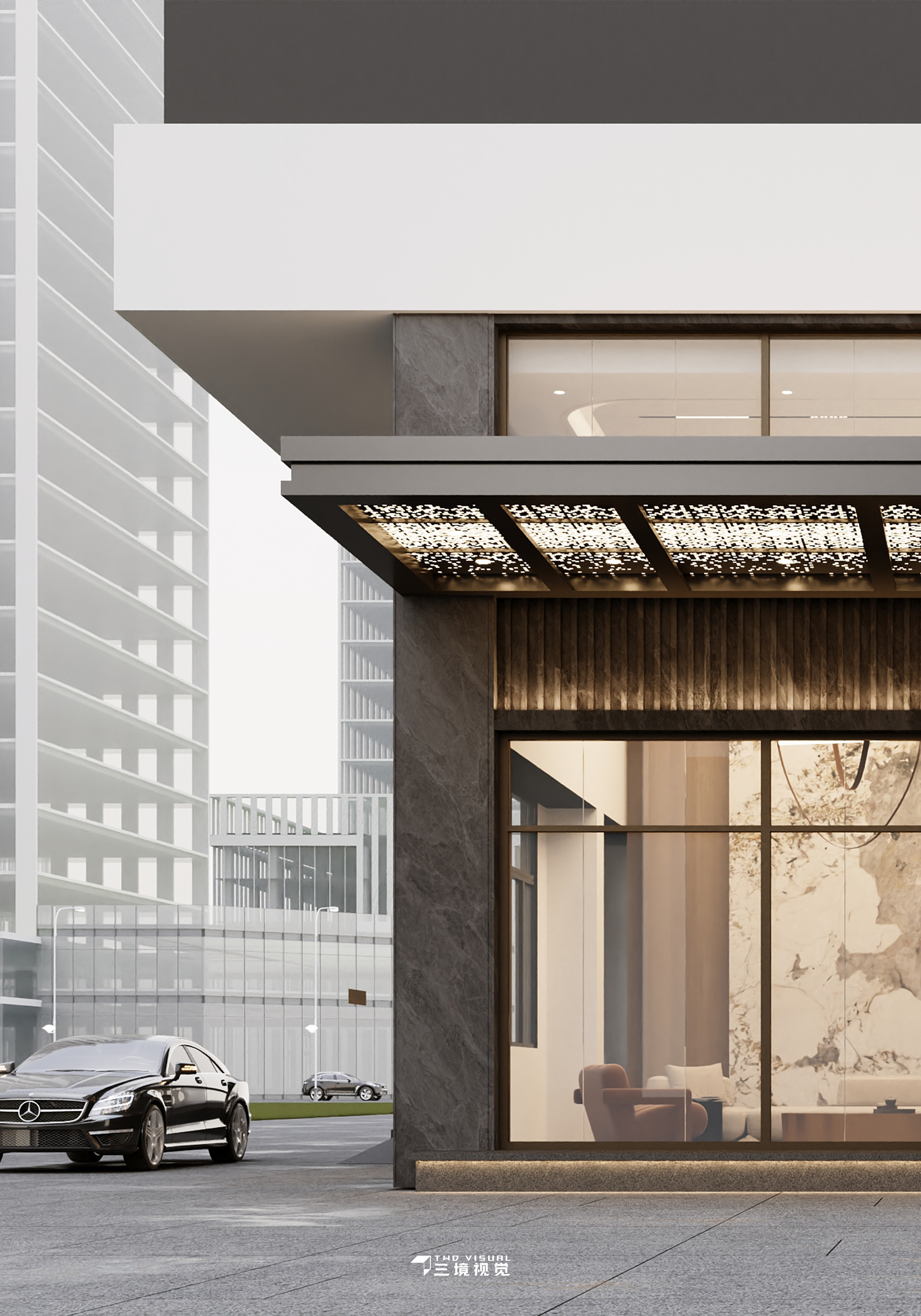 住宅-自建房入口加门厅设计-0