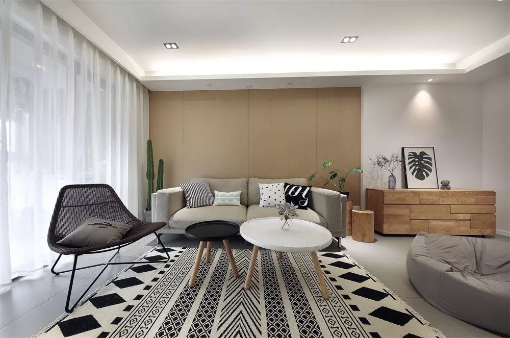 北欧风格设计案例集,打造简洁舒适的家居空间-153