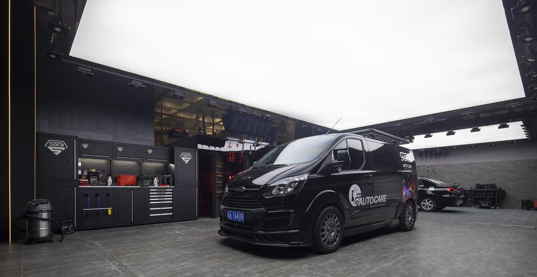 现代工业风店铺设计-6