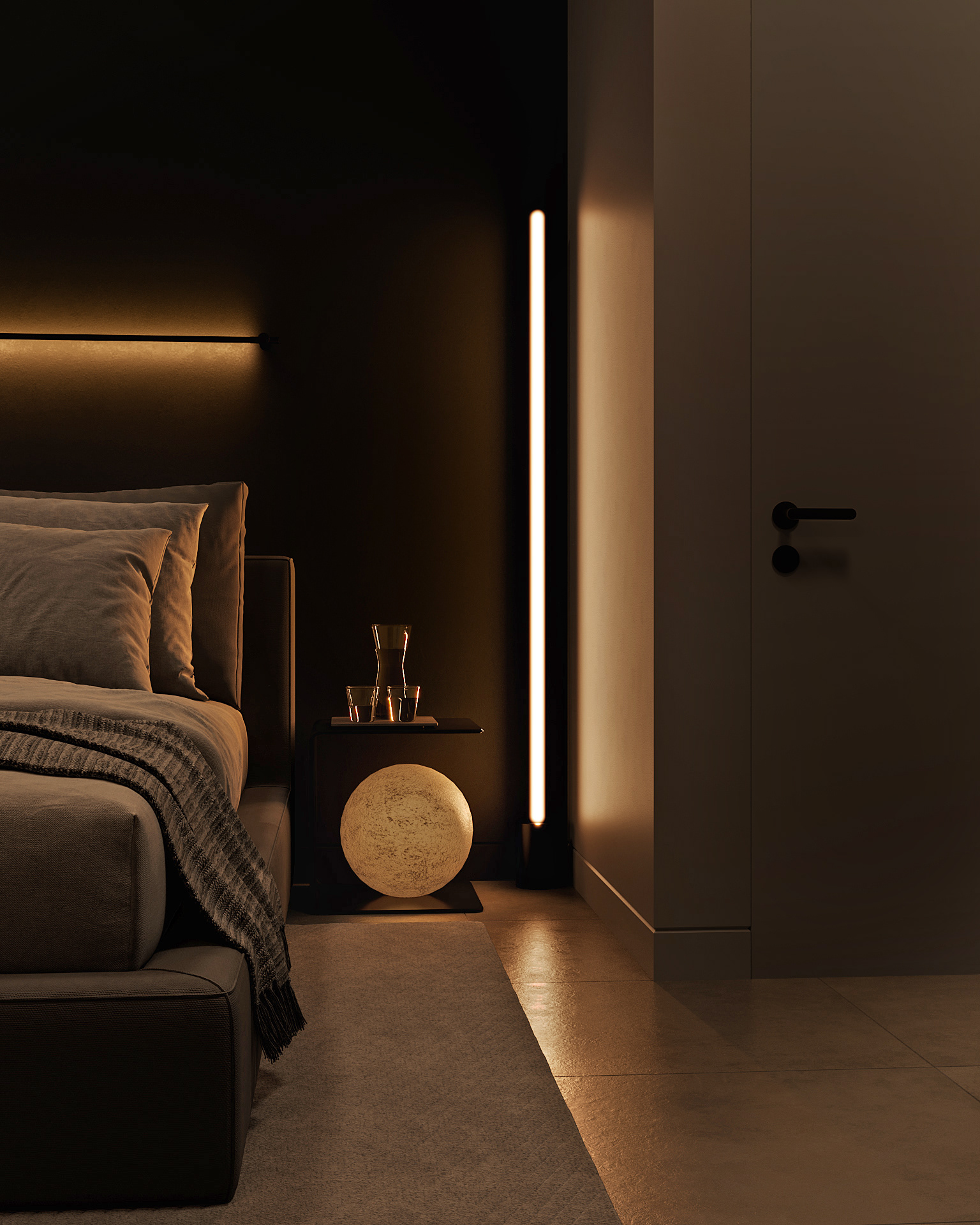 小型公寓室内设计丨阿联酋迪拜丨CGI-34