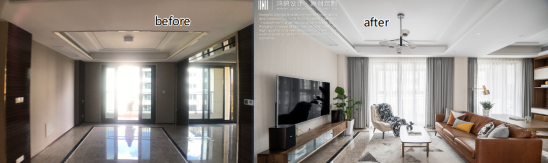 绍兴鸿鹄设计 | 平层北欧风 | 140㎡自然舒适空间-1