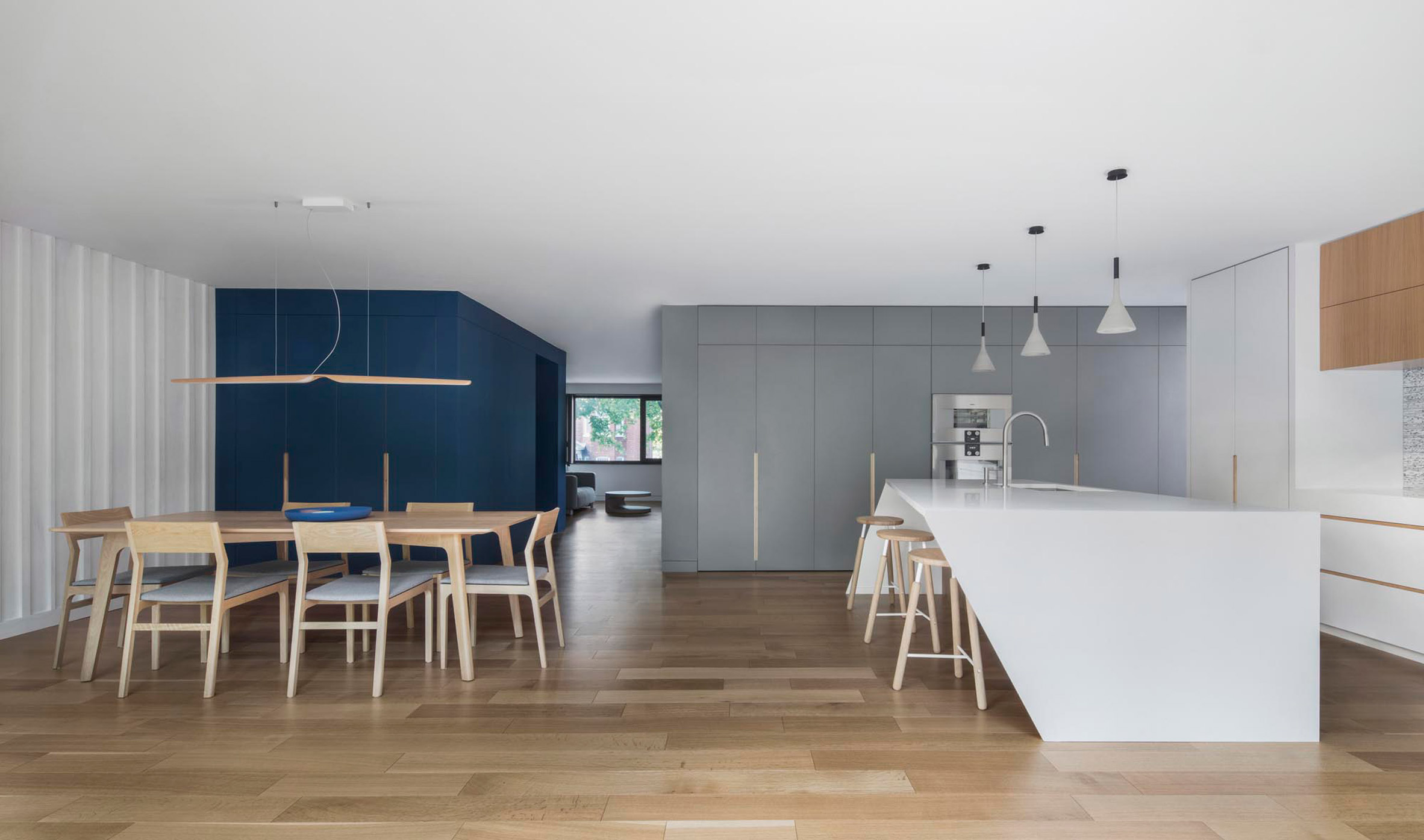 Naturehumaine enlivens Montreal house with plant-covered wall-10