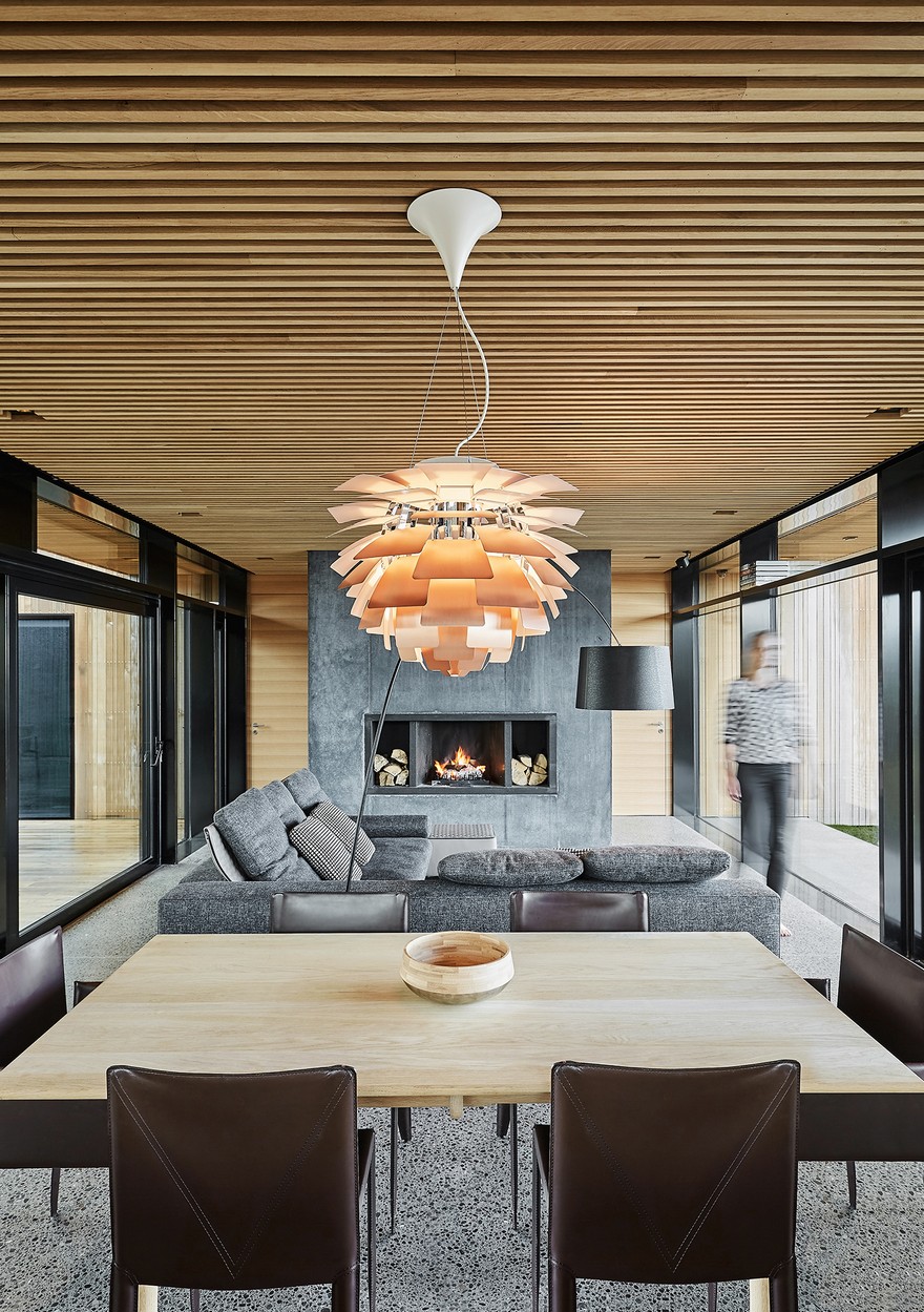 冰岛混凝土与木材夏日别墅，融入壮丽景色的设计-16