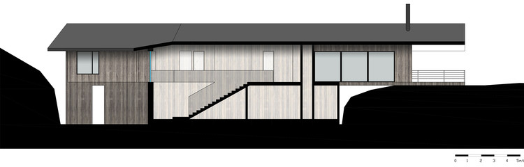 智利 Calafquén 湖畔 V 形木屋-19