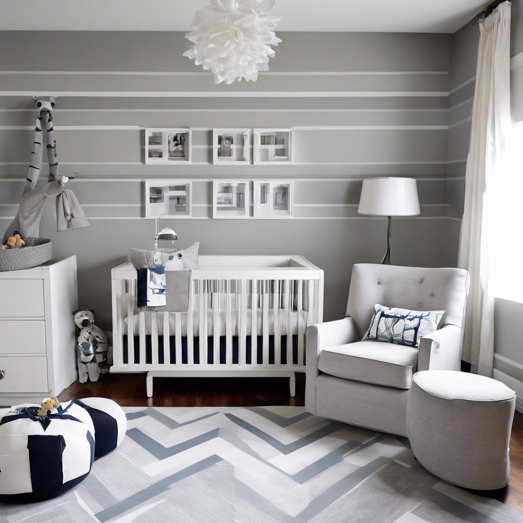 现代男宝宝 nursery 室设计-43