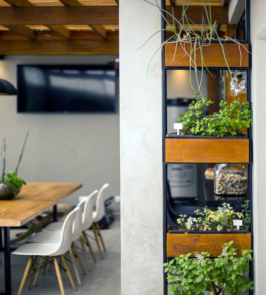 巴西 Vila Vereda 别墅的美食区设计-2