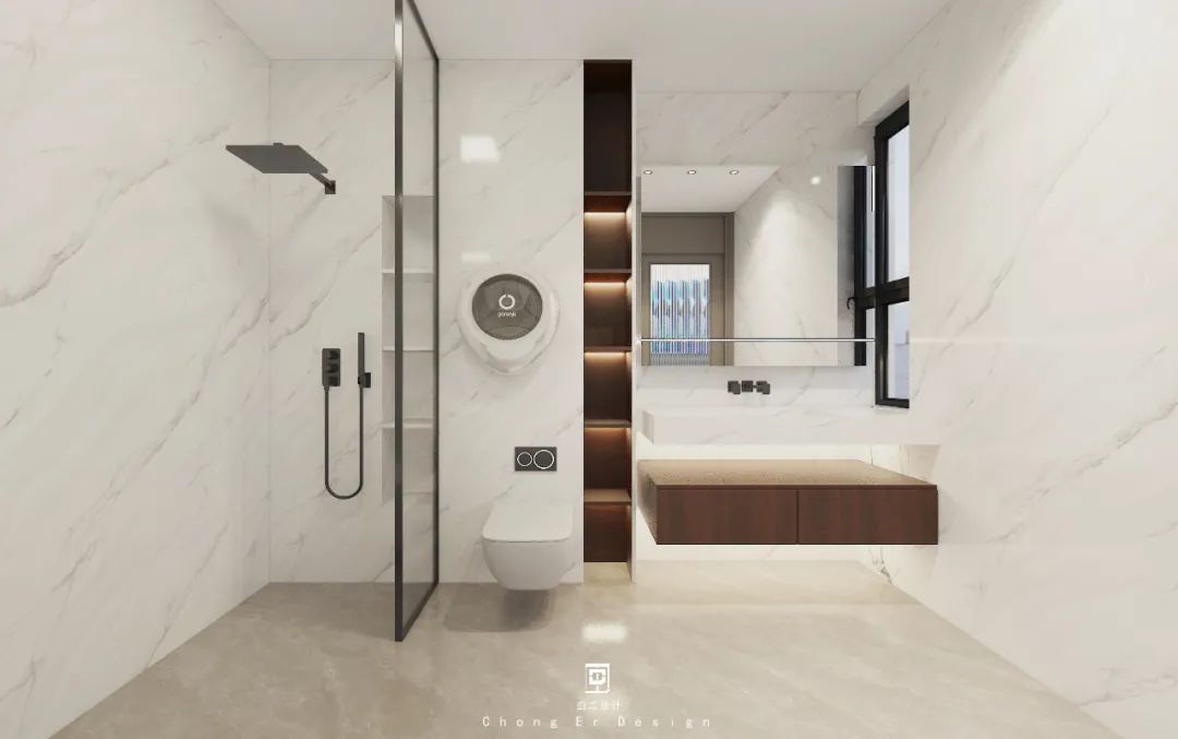 绿谷·云山墅 · 新中式风格的诗意家居设计丨中国泰安丨虫二设计-29