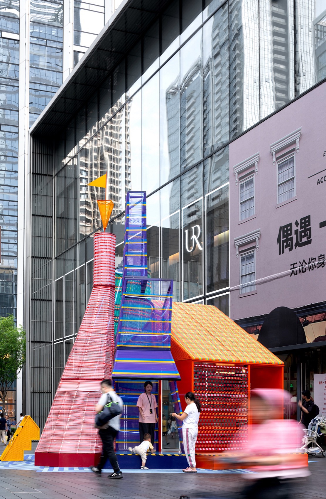 “编织城市 & 织梦屋”公共艺术装置 / 大星吉子设计工作室-71