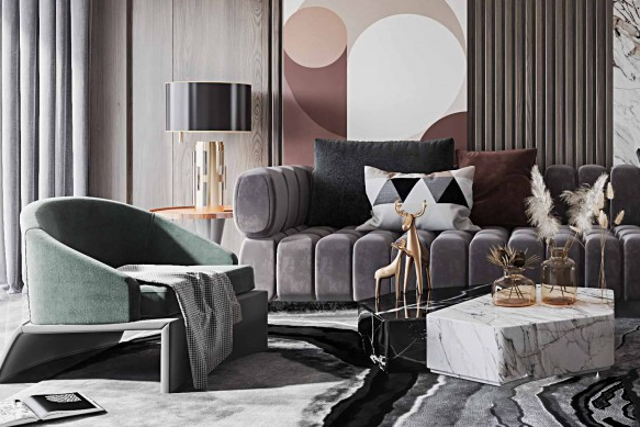 帕克水岸轻奢风，女性独享的优雅空间-0