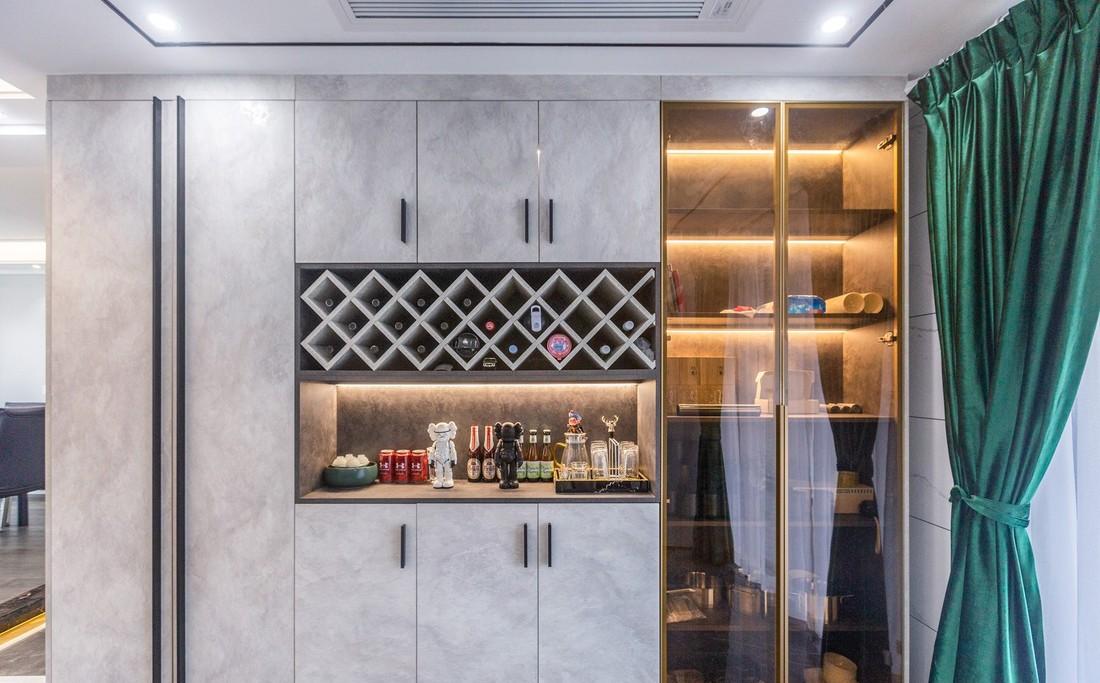 146㎡高级单身公寓 | 开放式空间与温馨家居的完美融合-22