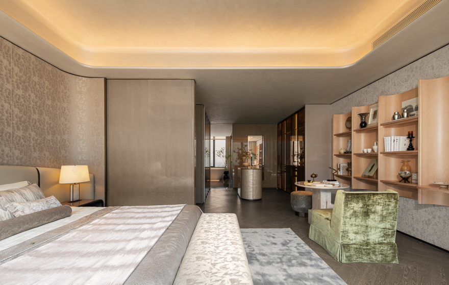 绿城·杭州宸风逸庐390㎡样板间丨中国杭州丨飞视设计,春山秋水-16