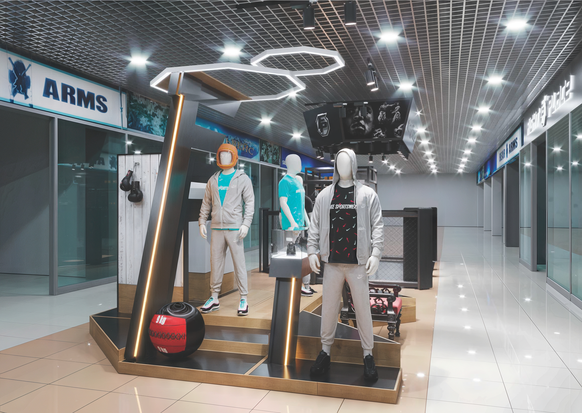 FIGHT PLACE  贸易岛（用于体育用品店）-2