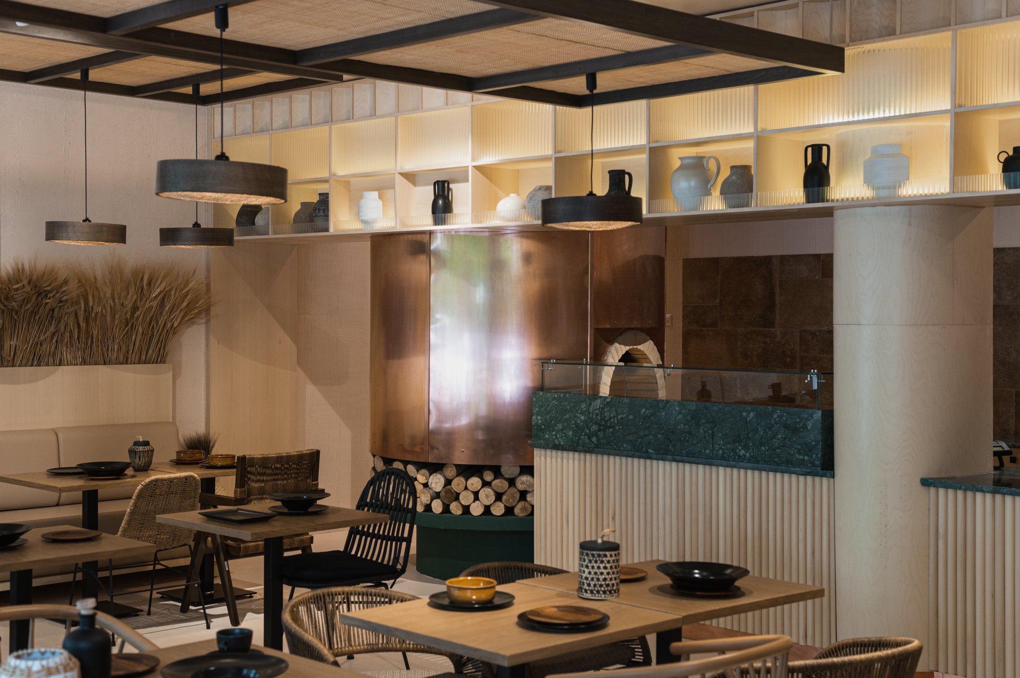 阳光披萨餐厅丨Yiannis Pouspourikas 设计工作室-16