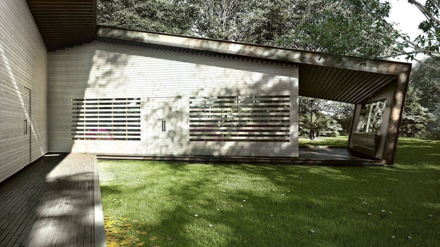 三角形的独立别墅 · Heram Architects 的绿色温室设计-16