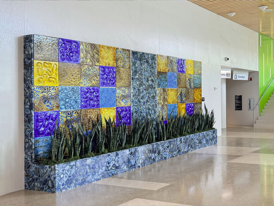 Aqua Cascata室内喷泉设计丨美国克利夫兰丨DION ART团队-17