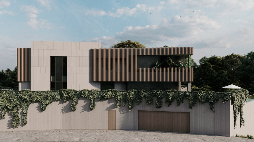 Blagodatnaya街住宅外部翻新项目丨JParchitects-12