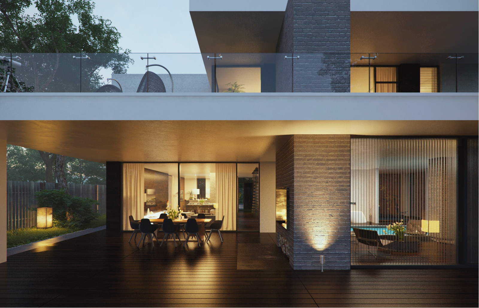 Country house in settlement _Between the forest and the river Alexandra Fedorova-6