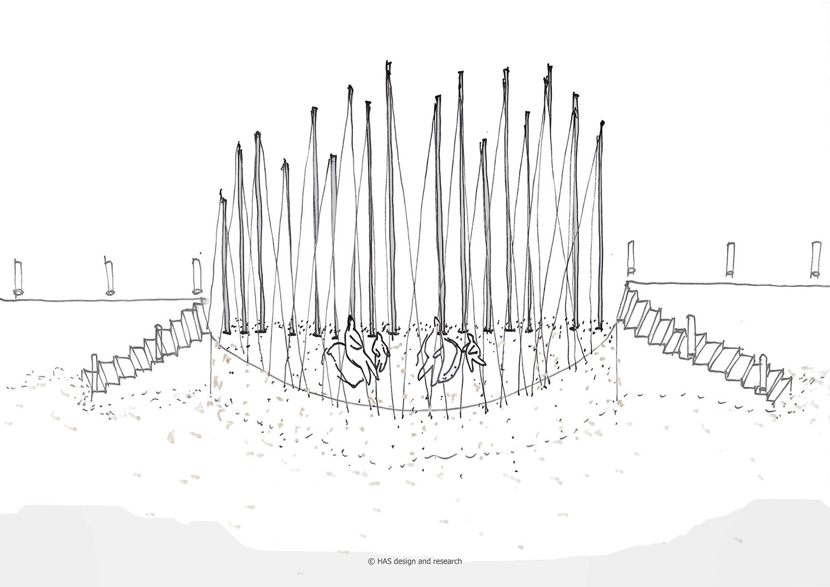 UABB大鹏溪涌分展场：琴亭 / HAS design and research-63