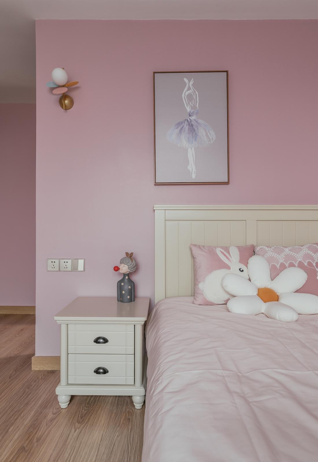 80㎡老屋变身的轻奢艺术空间-35