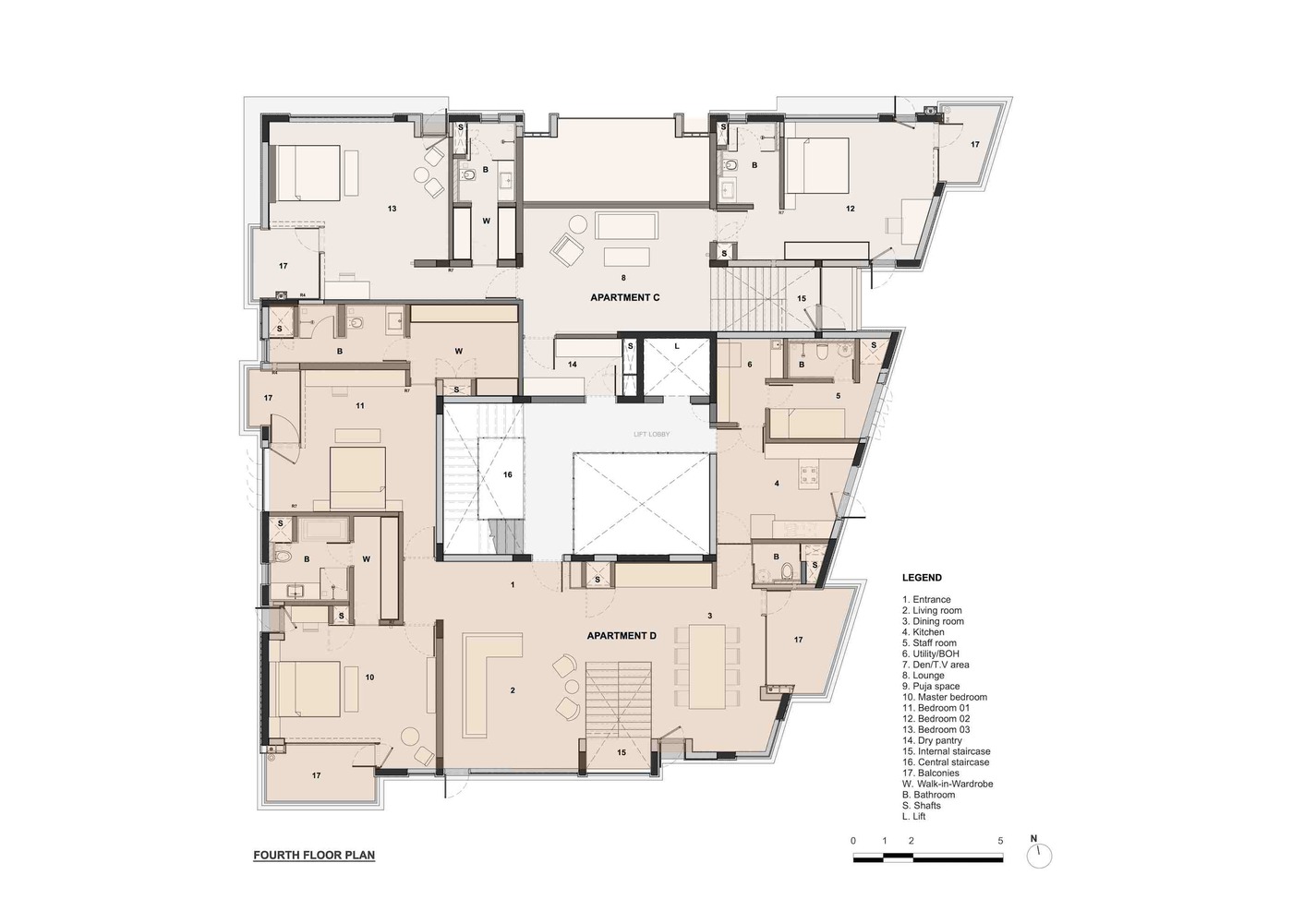 印度豪华公寓 | 天际线中的 villa-41