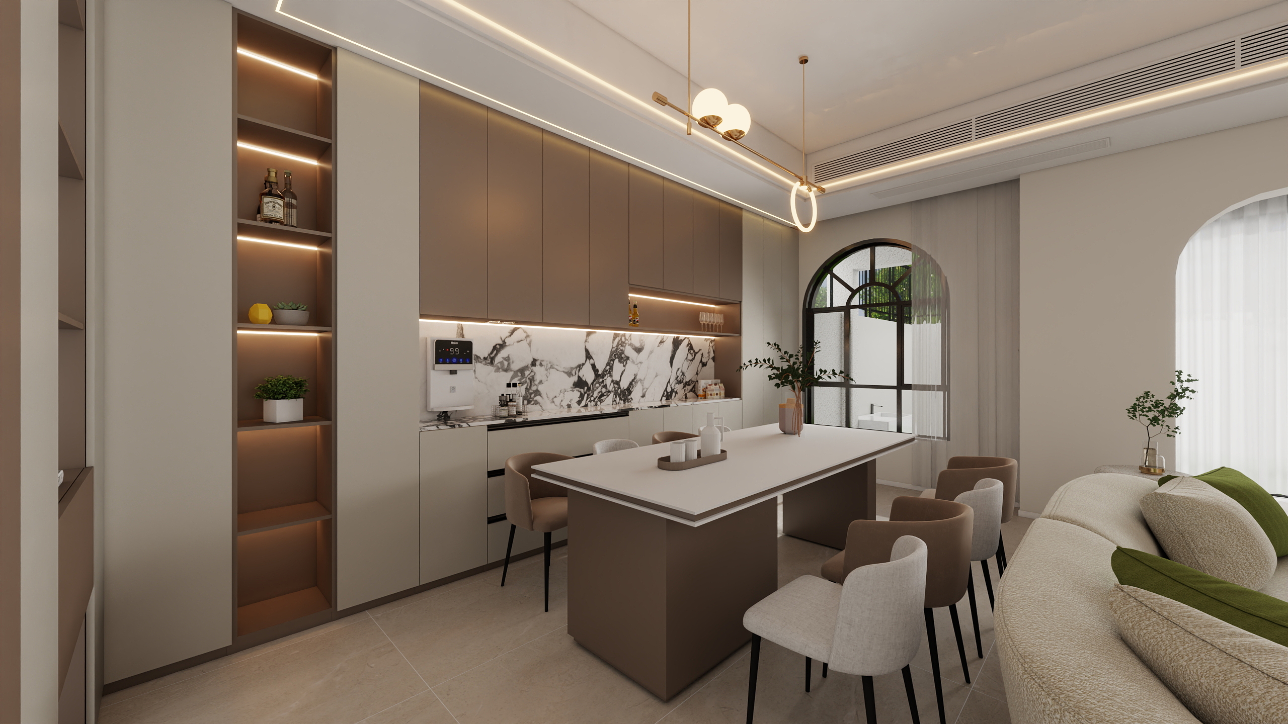 四川崇州嘉裕第六洲斑斓屿（436平方现代简约别墅）-16