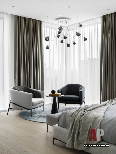 ЖК «Воробьев дом» 200平公寓室内设计-30