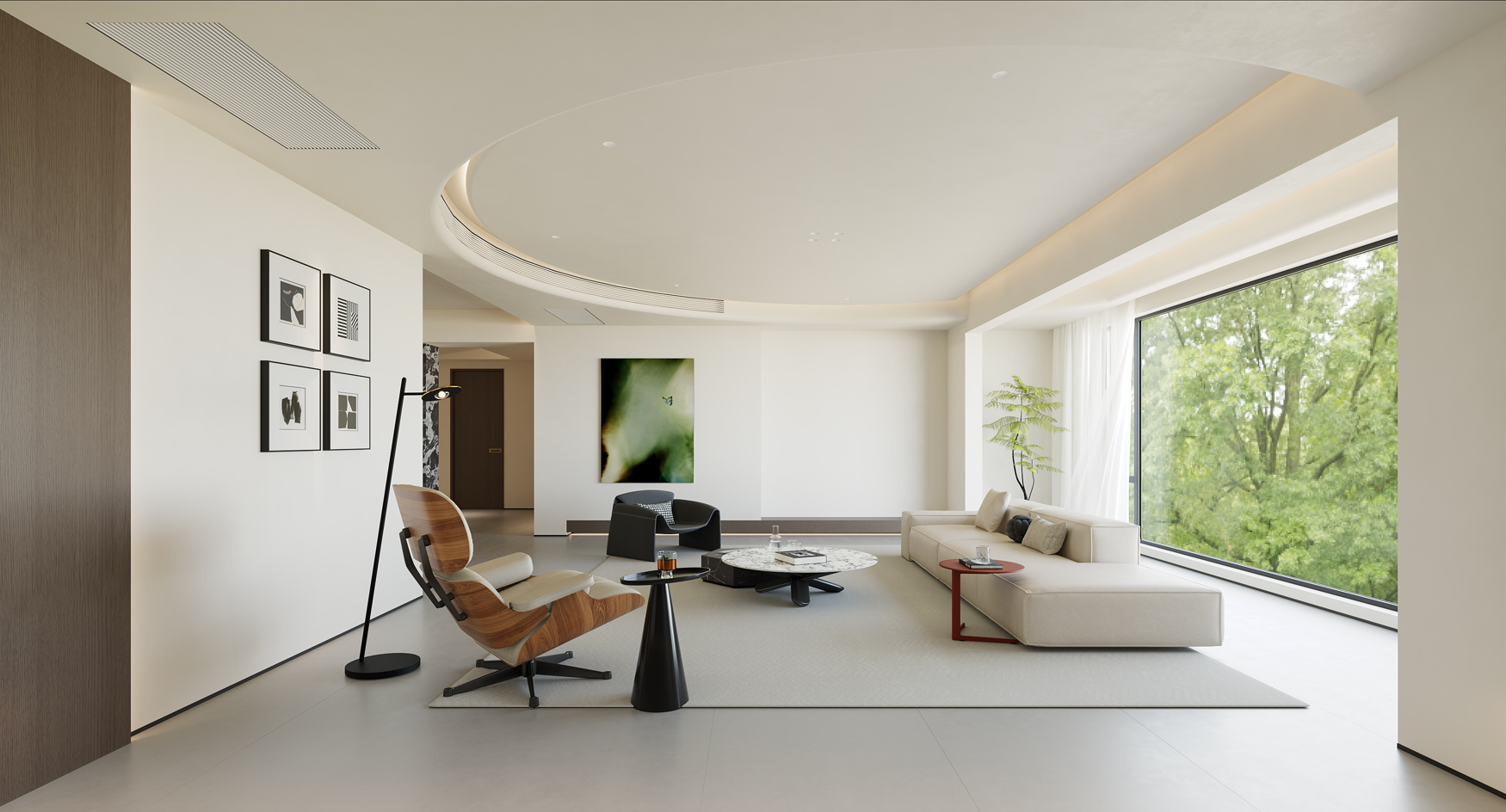 住宅设计，永远爱住的盐系美宅丨吉盈豪设计-0