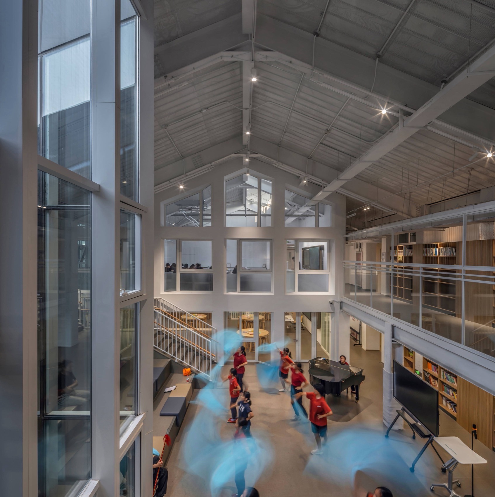 正泽学校平安里校区 / WIT方夏设计 + 北京建院-10