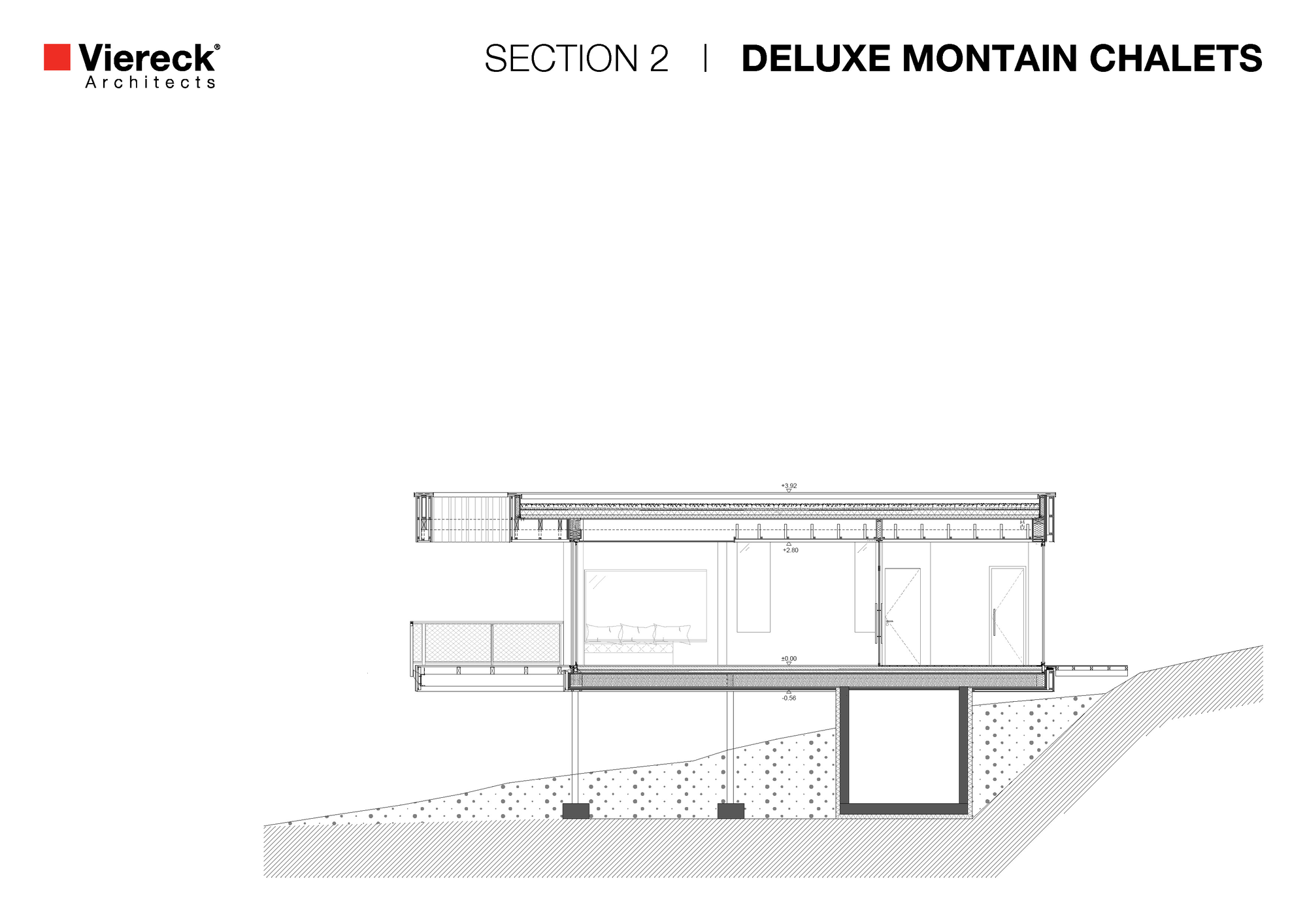 奥地利山景木屋丨Viereck Architects-45