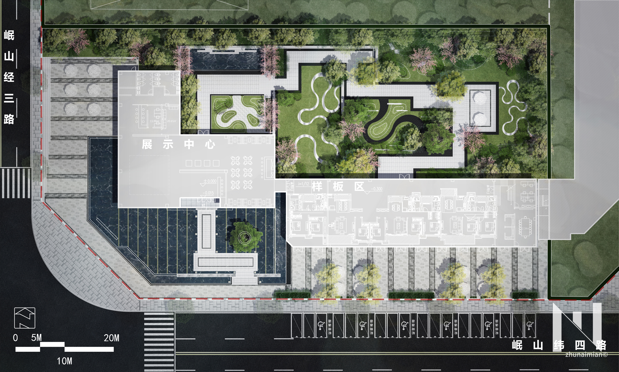 天水万达广场住宅示范区景观丨中国天水-14