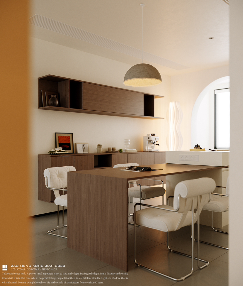 用体态轻盈来形容的130平家装大平层-11