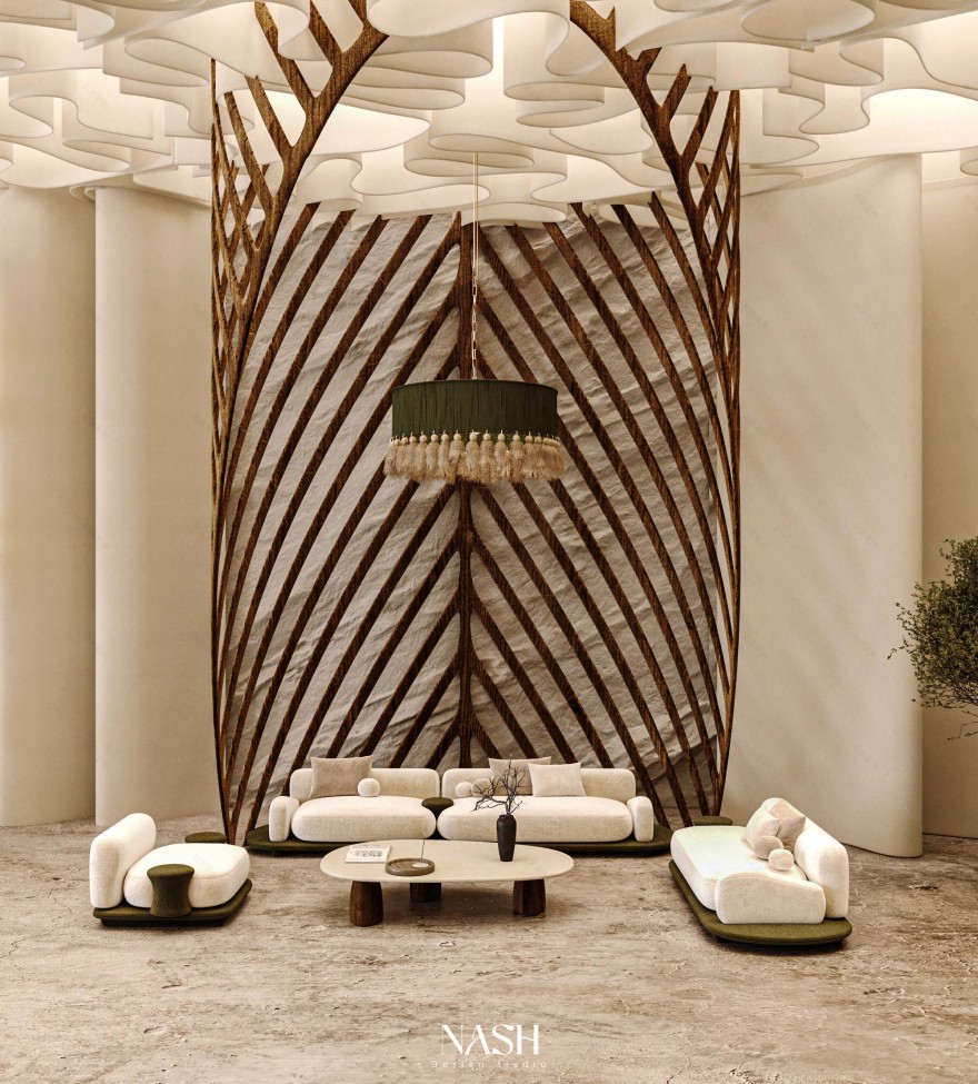 斯瓦斯蒂度假村大堂丨NASH STUDIO-19