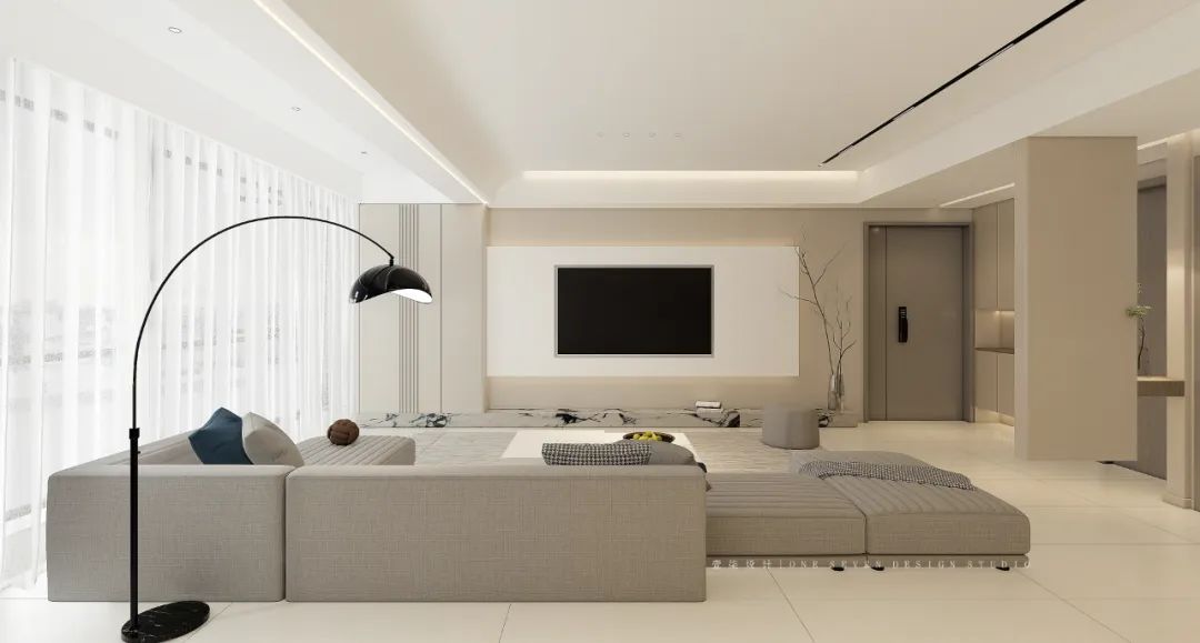 现代四房两厅设计丨壹柒设计-49