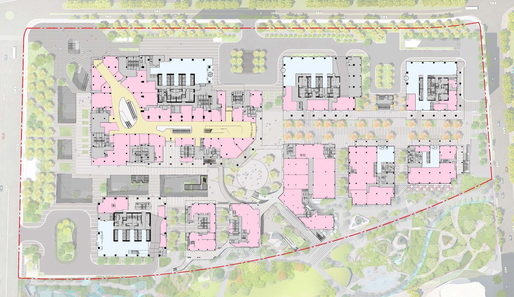 上海徐汇万科中心三期丨中国上海丨日建设计-57