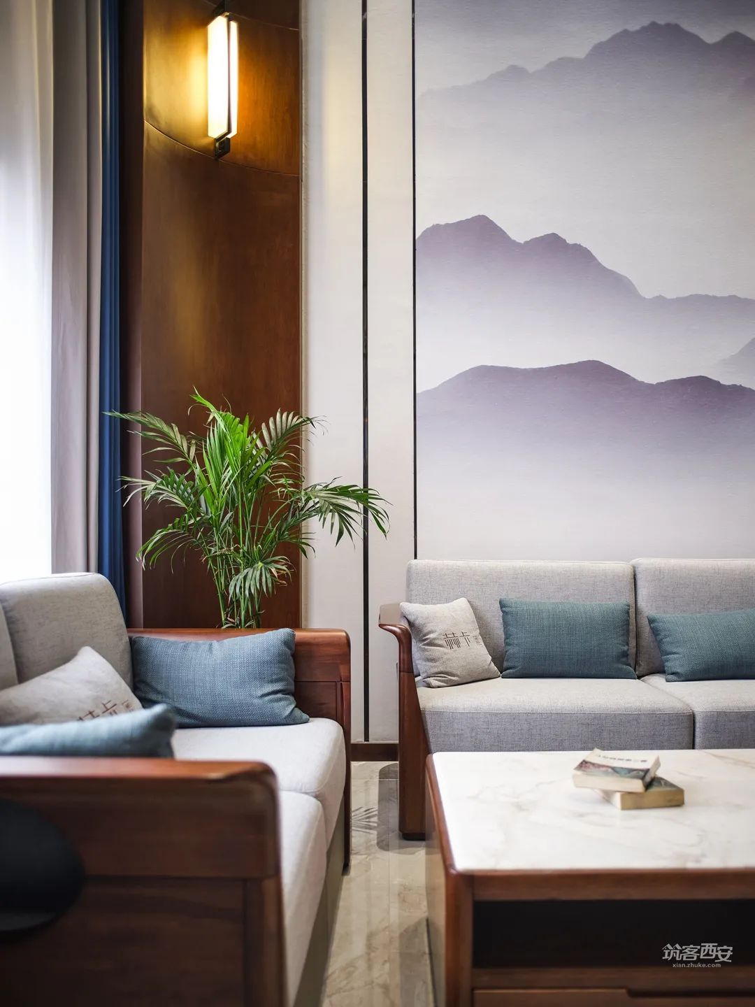 退休生活重启 · 吴永华设计师的平衡不对称养老新宅丨中国西安丨西安旗盛装饰-0